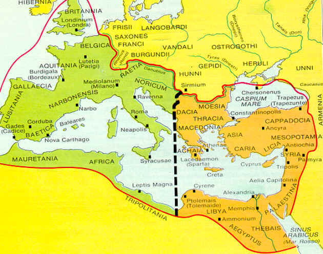 Cartina Muta Dellimpero Romano