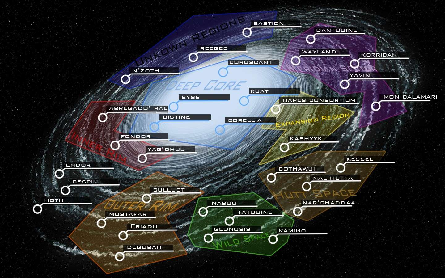 Search the Galaxy Star Wars Galaxy Map