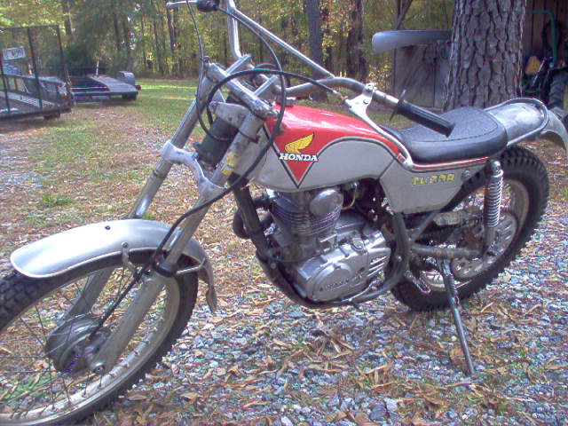 Honda tl250 trials bike #6