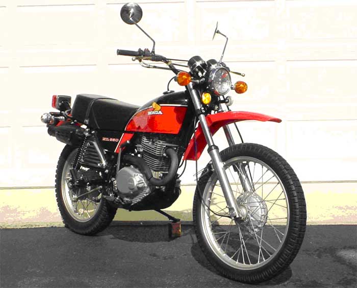 1977 Honda xl 350 enduro #6