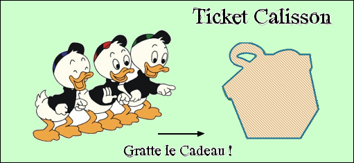 Ticket Calisson Ticket11